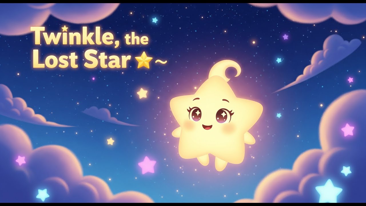 Twinkle, the Lost Star ⭐ | Magical Bedtime Story for Kids | Fairy Tale Animation