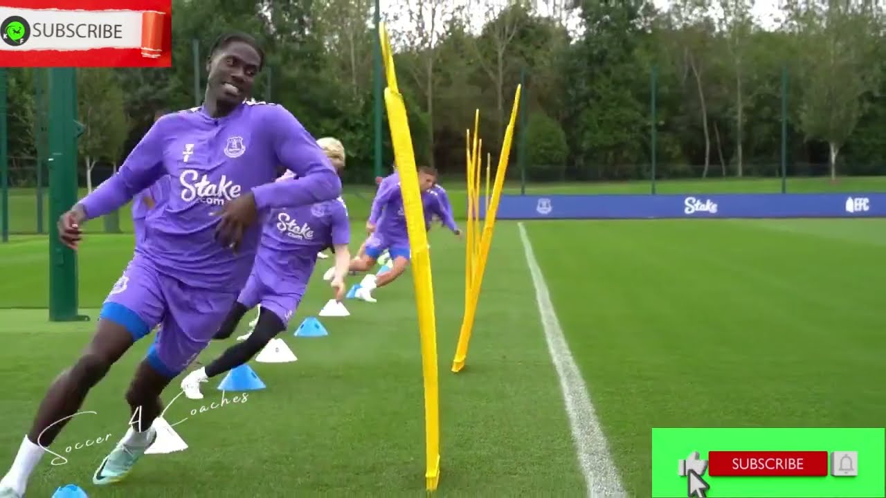 🔴🔵Everton Reaction + Finishing Drills🔴🔵