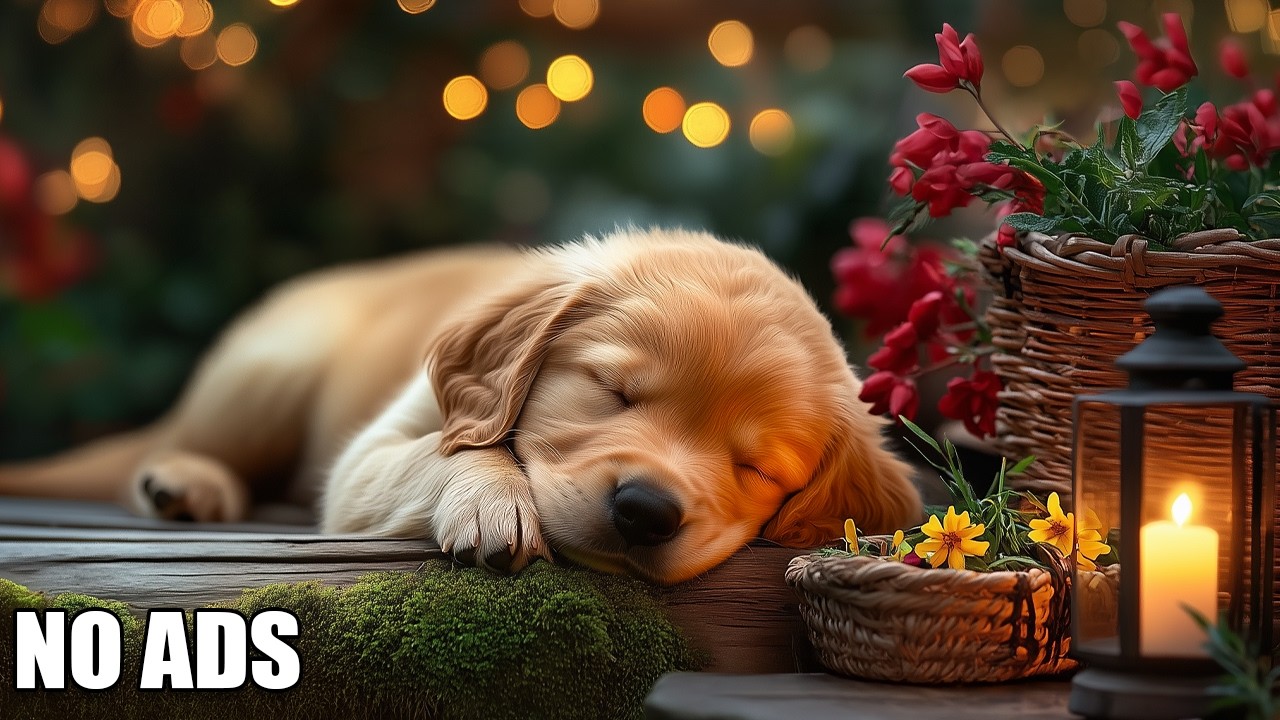 12 Hours Dog Relaxing Music 🎵 Calming Music for Dogs - Gentle Sleep Support For Dogs⭐No Ads