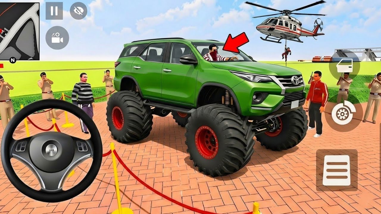 ​🤑 Indian Theft Auto Simulator 🤩 Indian Showroom Purchase 😯 Modified Monster Truck and Bike 🥳3d Game