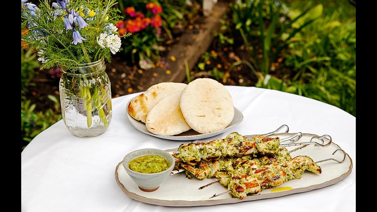 Lisa Faulkner - Chimichurri Chicken Kebabs