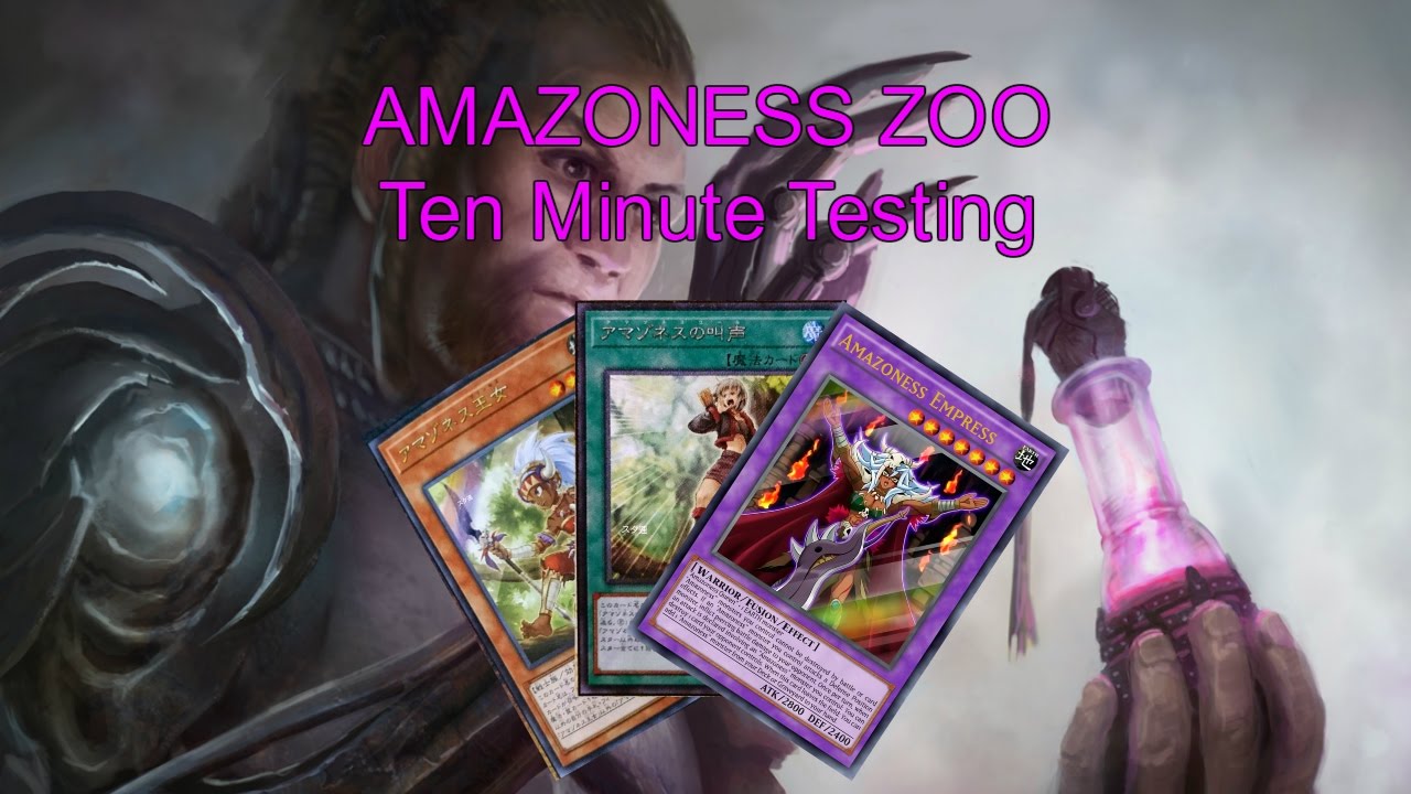 AMAZONESS ZOO - Ten Minute Testing 5/14/17