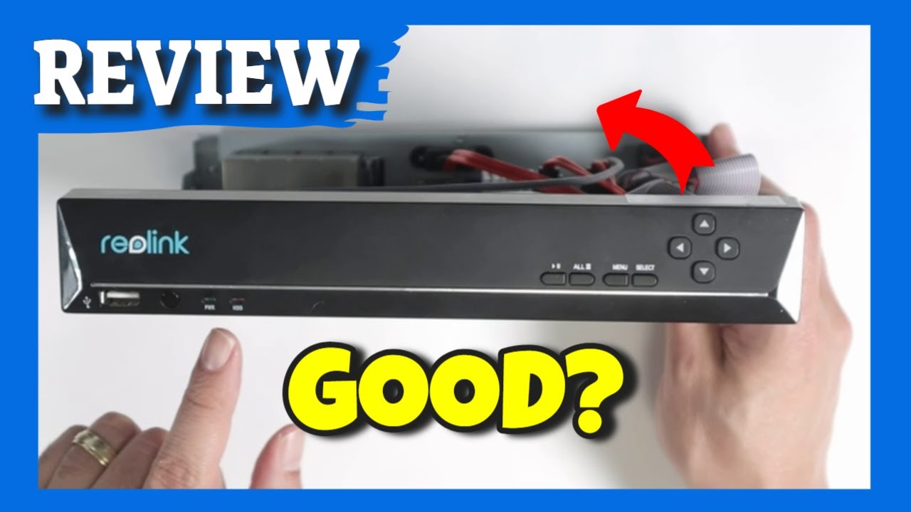 Reolink 8CH NVR - RLN8-410 (сетевой видеорегистратор 4K 8-канальный)