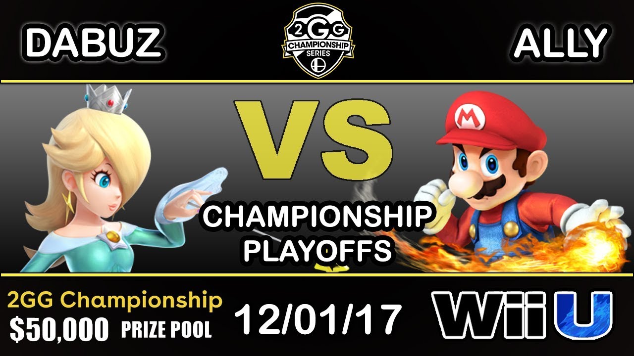 2GGC - Dabuz (Rosalina) Vs. C9 | Ally (Mario) Championship Playoffs