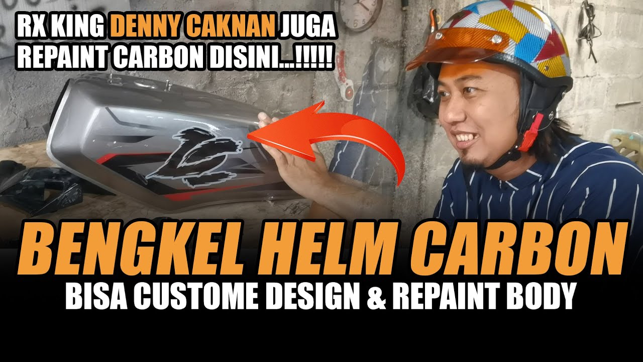 RX KING DENNY CAKNAN SIAP RAKIT #dennycaknan #rxking #helmkeren