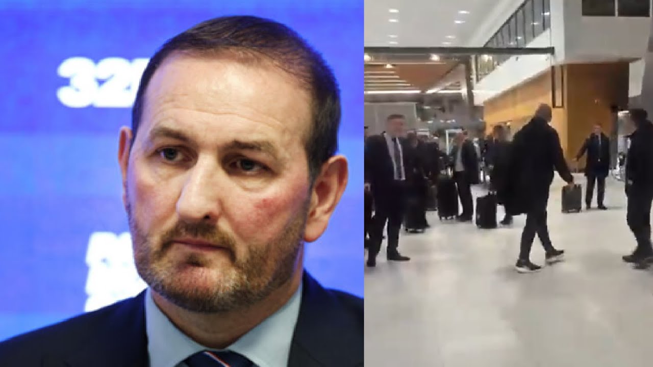 КОНФРОНТАЦИЯ В АЭРОПОРТУ! ПАТРИК СТЮАРТ И КЕВИН ТЕЛВЕЛЛ РАЗБИТЫ ФАНАТАМИ