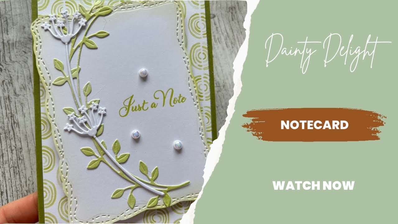 Stampin’ Up! Dainty Delight Notecard