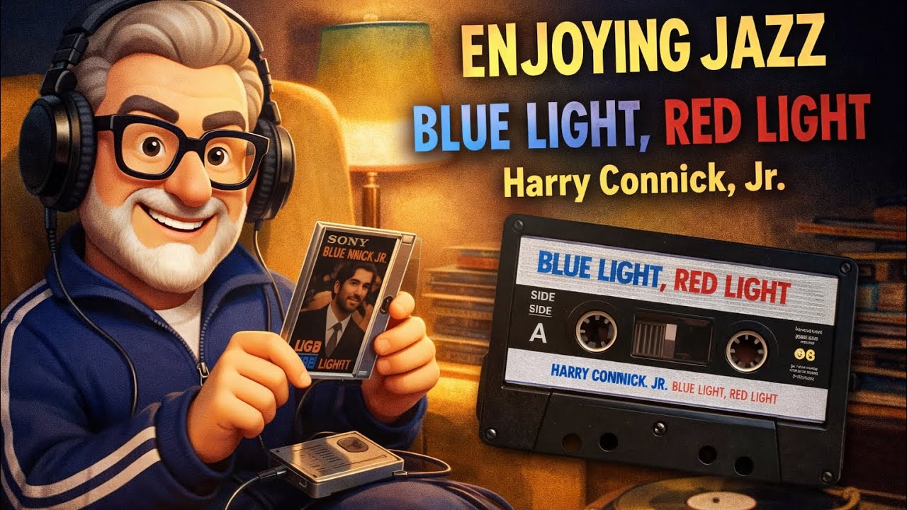 🎷 Warm Jazz Nights on Cassette | Blue Light, Red Light Analog Vibes 📼