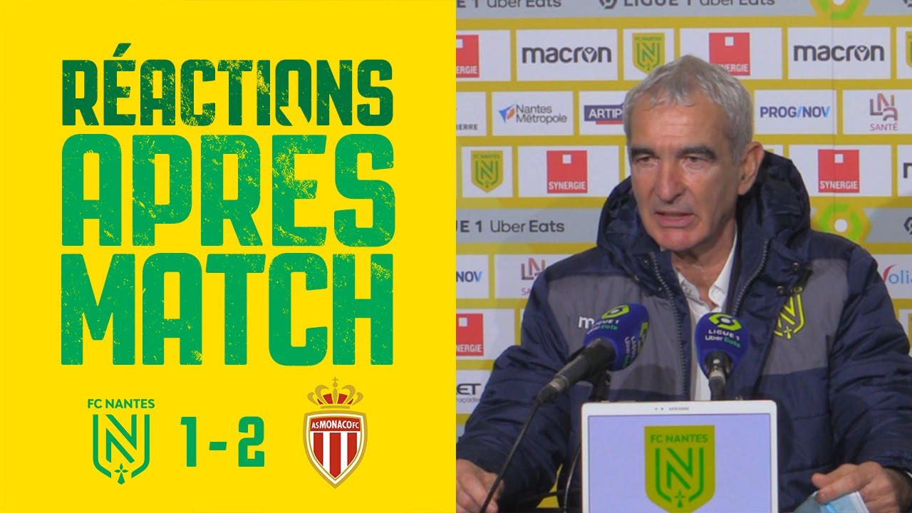 Raymond Domenech après FC Nantes - AS Monaco