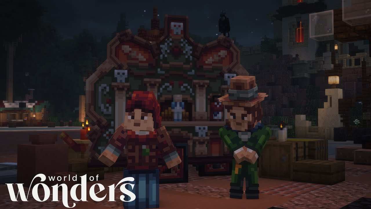 Dr. Charlatans Black cat-walk (Danse Macabre Opening) - World of Wonders - Minecraft