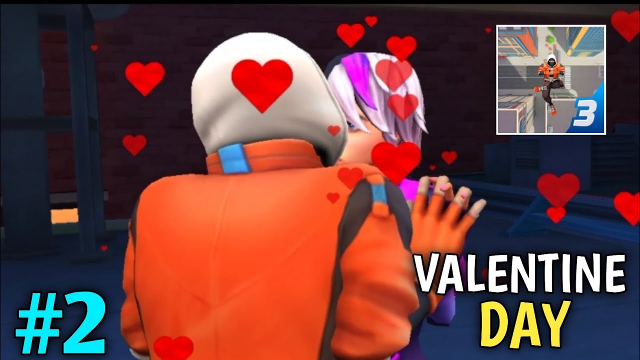 Celebrate valentine's day 💕in  Spider fighter 3 Game 