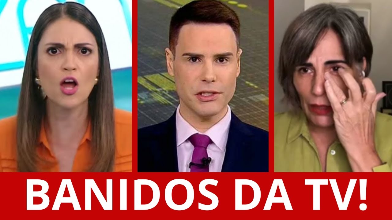 25 FAMOSOS DEMITIDOS DA TV RECENTEMENTE E QUANTO GANHAM DE SALÁRIO NO MÊS