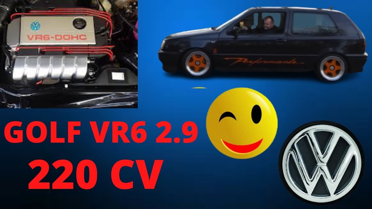 220CV EN GOLF 3 VR6 2.9
