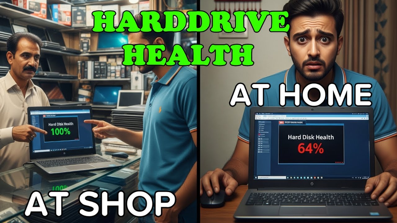 Used Laptop Mein 100% Hard Disk Health Ka DHOOKA! | How to Check Hard Drive Health
