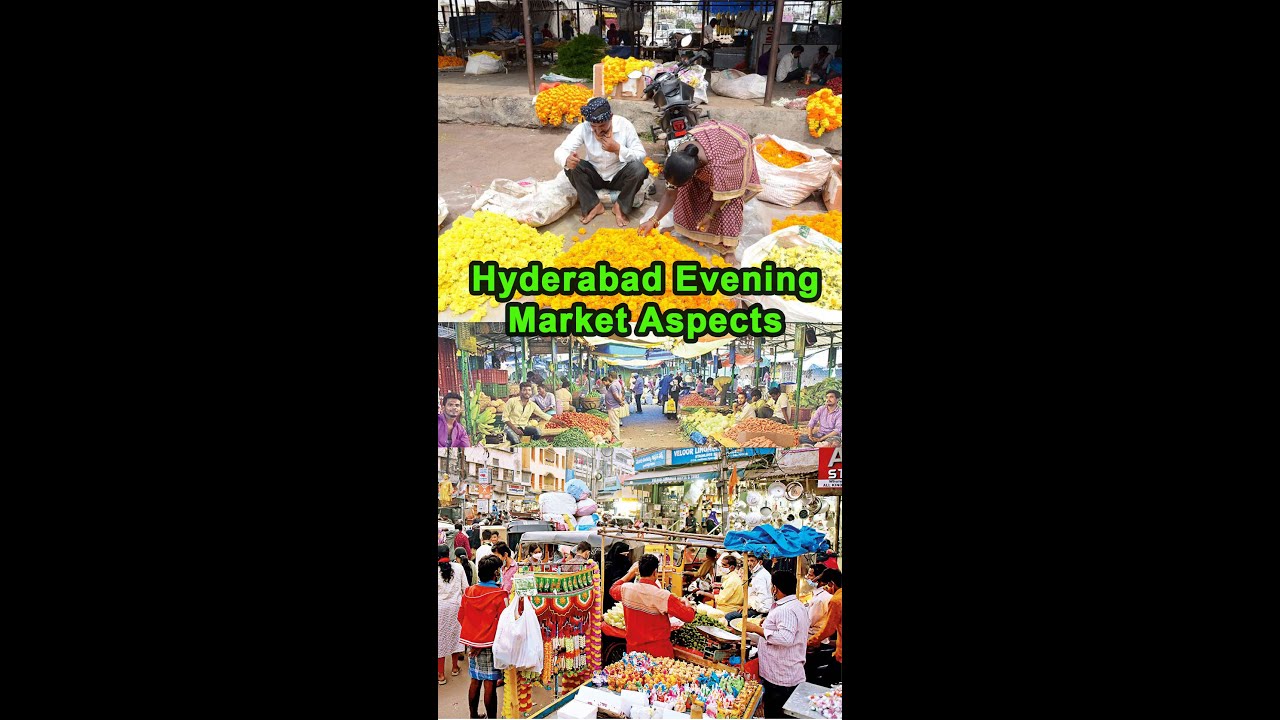 Daily Hyderabad Evening Market Aspect | Paramount HILLS