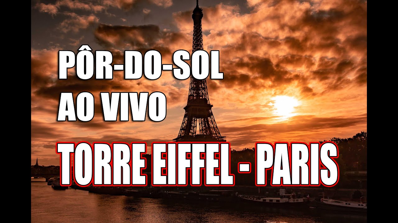 PÔR DO SOL AO VIVO EM PARIS! #torreeiffel #pordosol #dicasdeparis #fotografoemparis