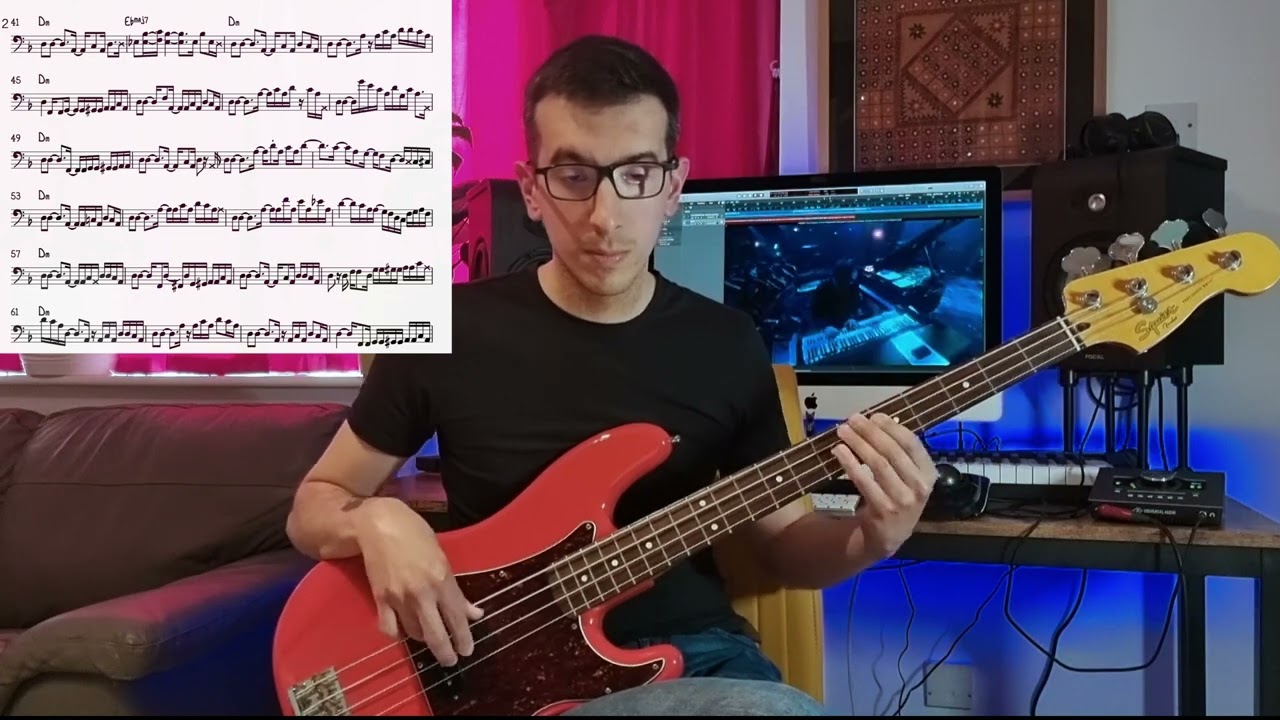 Home is where the hatred is (Gil Scott-Heron) - Pino Palladino bass line [FULL FREE transcription]