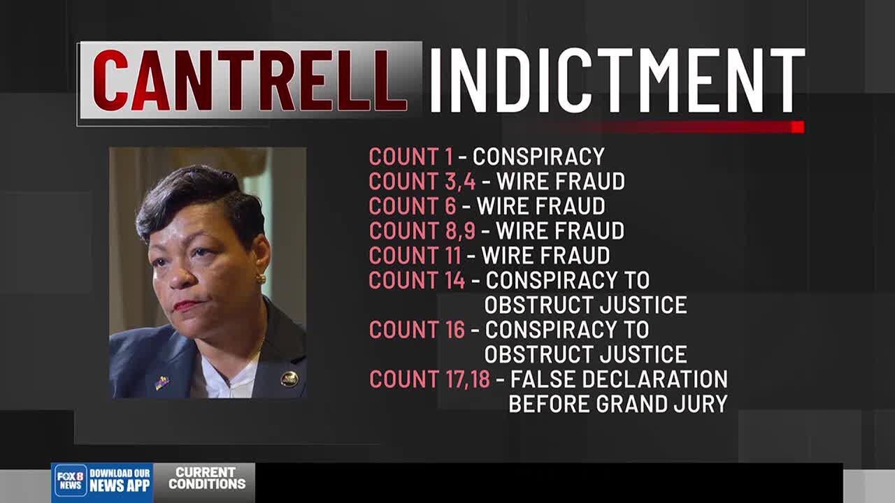 Mayor Cantrell's indictment counts