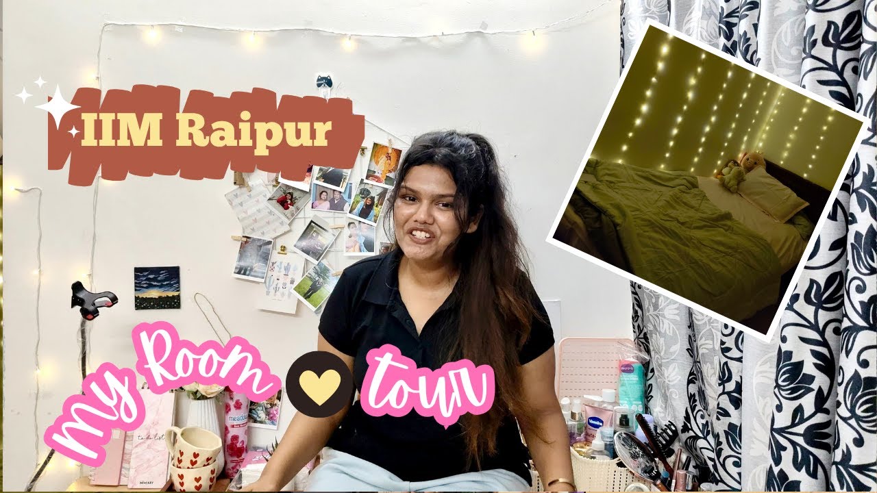 IIM Raipur Hostel Room Tour | Inside My MBA Life at IIM Raipur  #iimraipur #roomtour #iimhostel