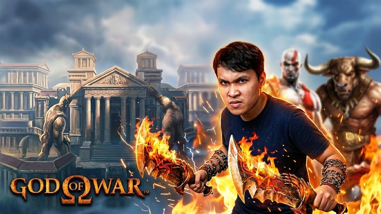 TERJEBAK DI NERAKA - RAMADHAN #DAY22  | GOD OF WAR #5 END