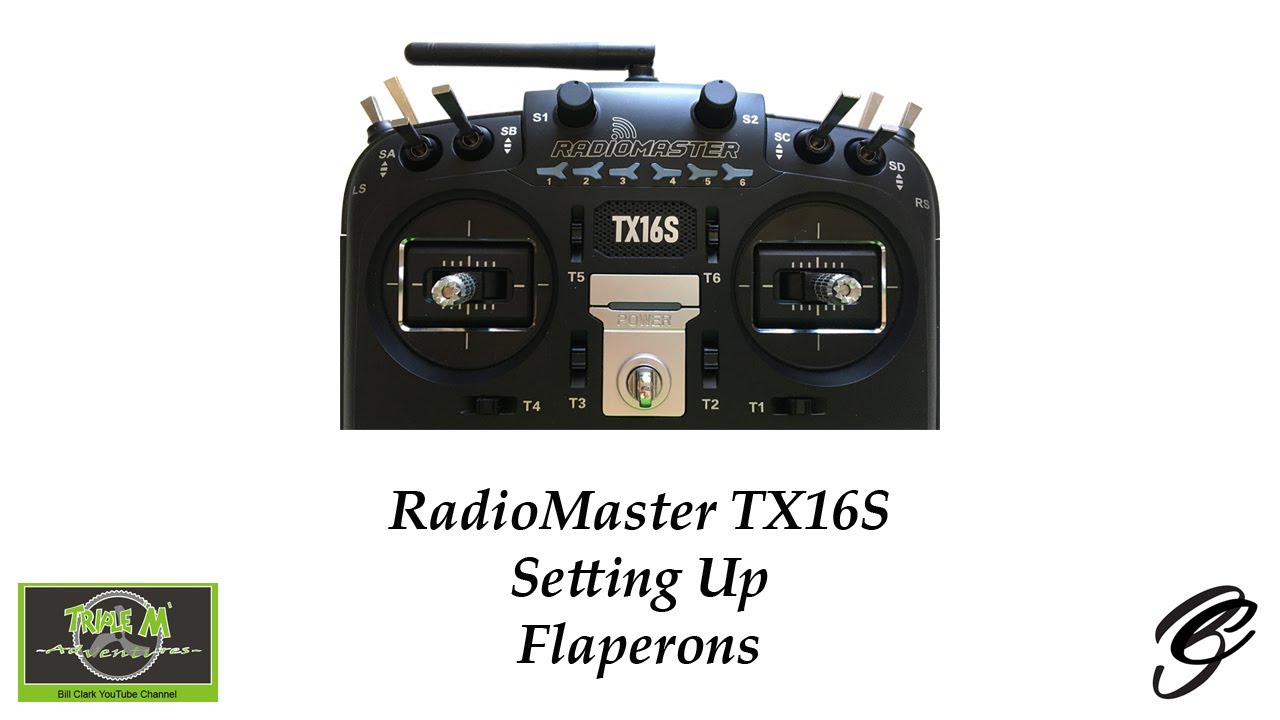 RadioMaster TX16S Setting Up Flaperons