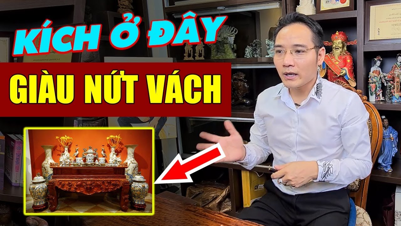 Thầy Phong Thủy Chỉ Điểm  Vị Trí CỨ KÍCH HOẠT LÀ TIỀN BẠC, TÀI LỘC Kéo Về Ào Ào Như THÁC ĐỔ