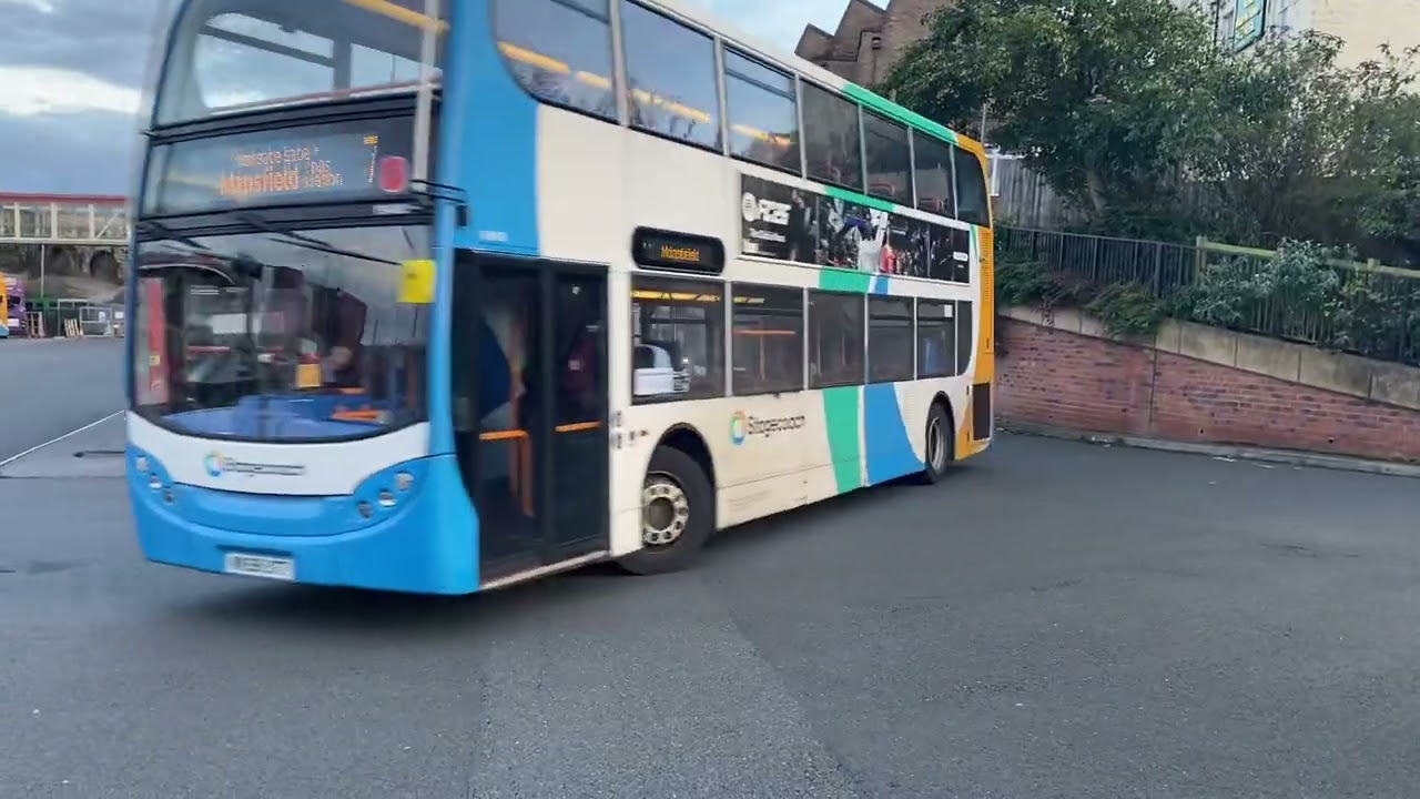 Buses around Derbyshire and Nottinghamshire on 23/09/25 