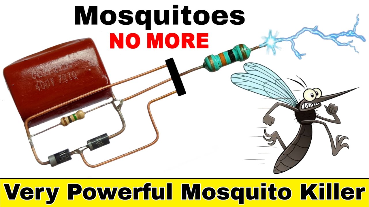 Top 3 Most Popular Homemade Mosquito Killer Circuit
