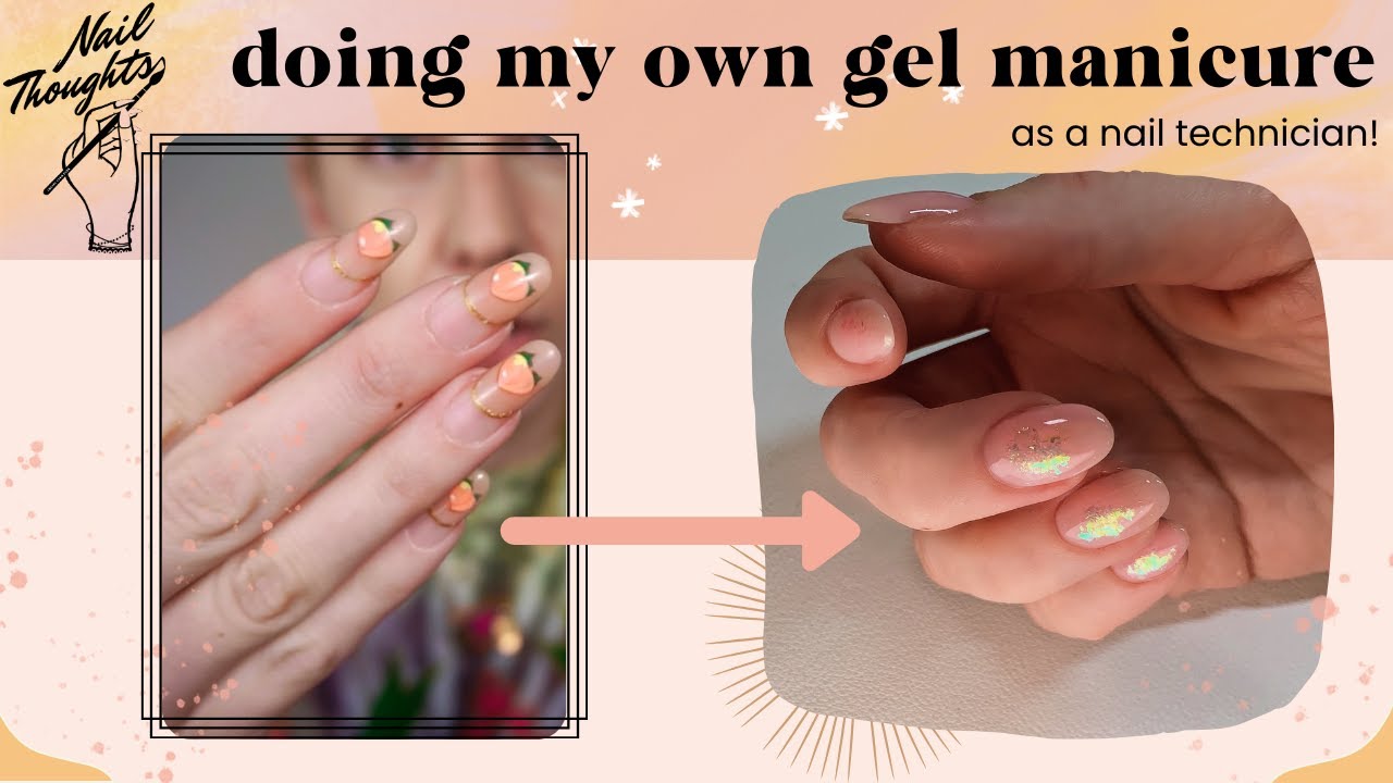 DOING MY GEL MANICURE (12 weeks later)