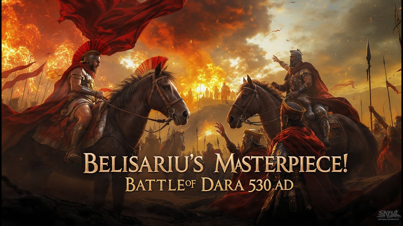 The Battle of Dara 530 AD: How Belisarius Defeated the Persian Empire Against All Odds