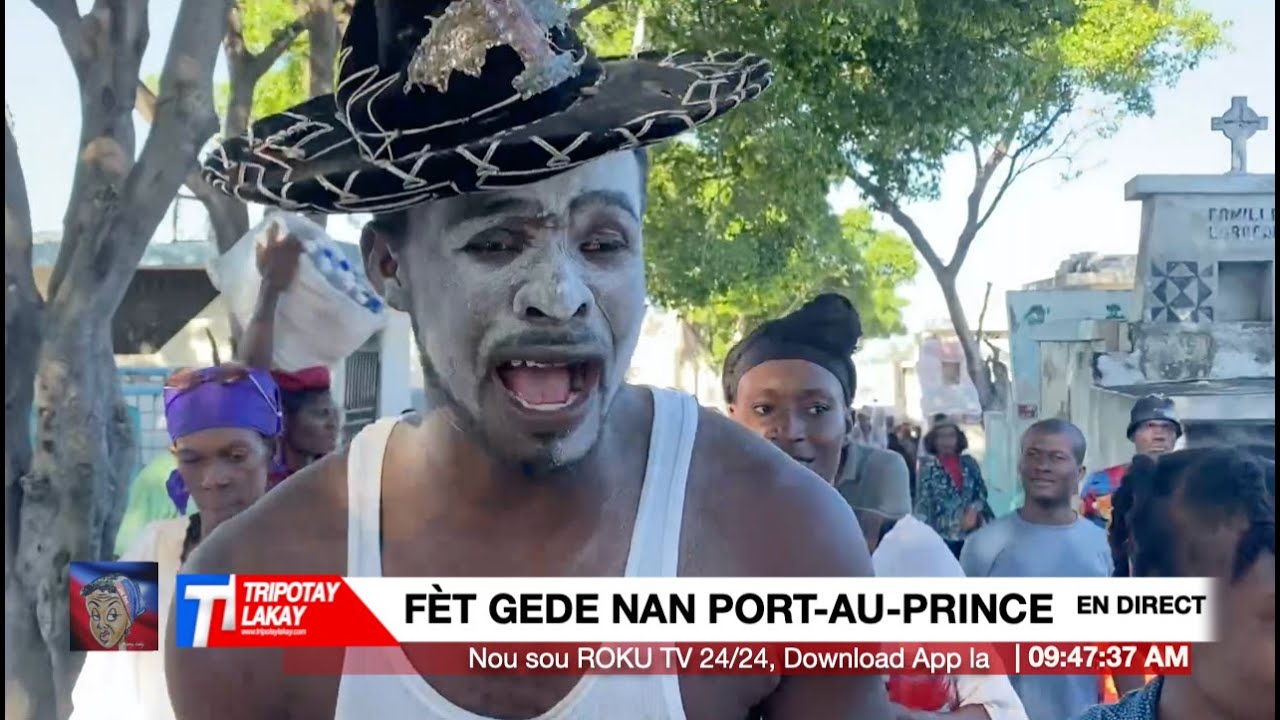 🔴 Fèt Gede nan Simityè nan peyi a LIVE