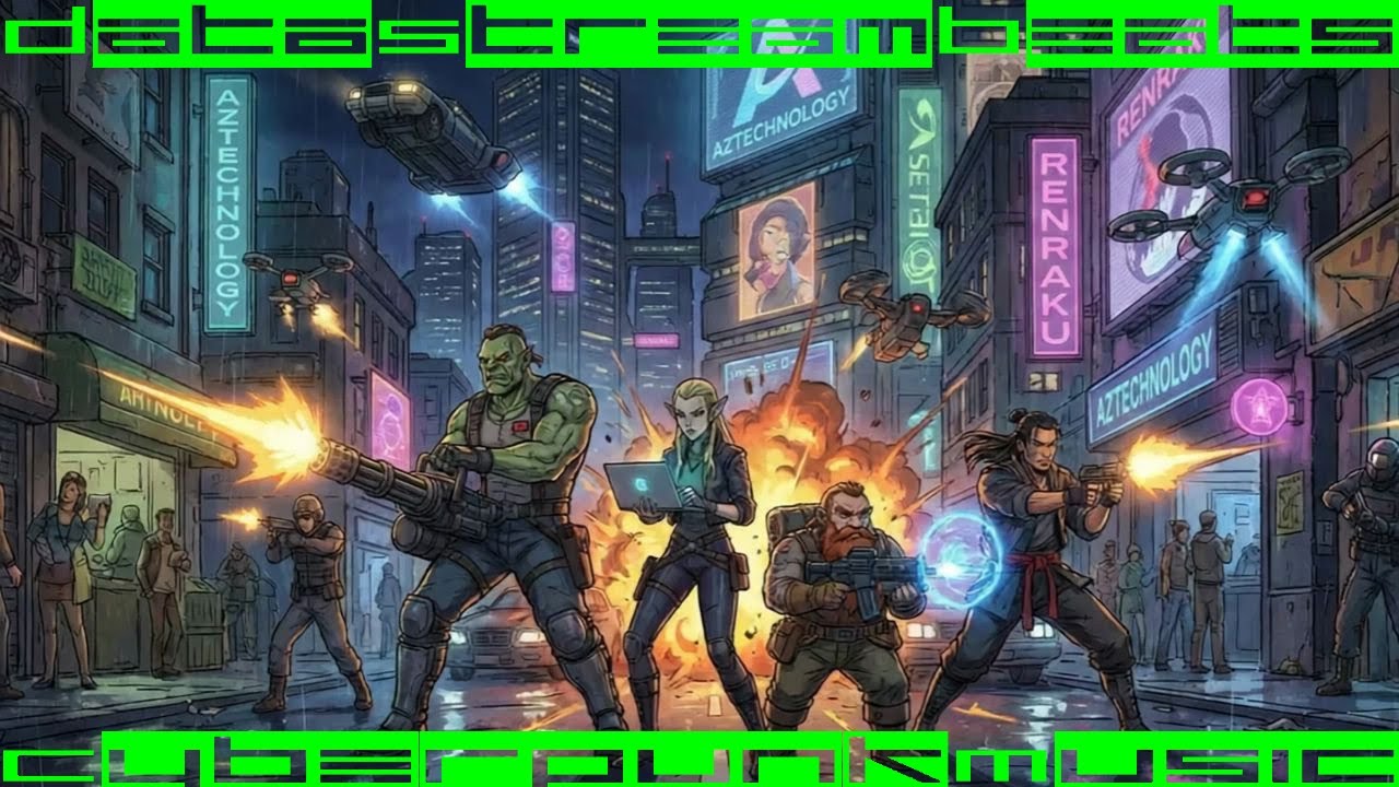 Exposed To The Grid | Cyberpunk Darksynth Music Mix