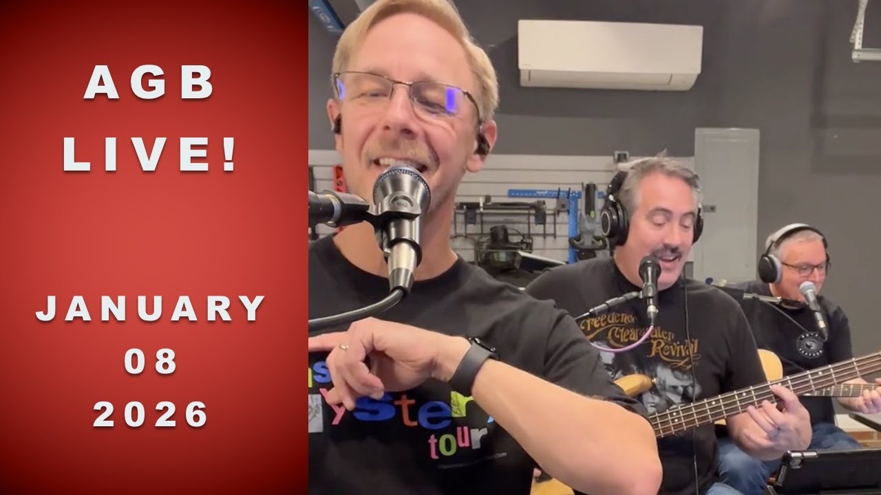 AGB Live! January 08, 2026. Music and fun.