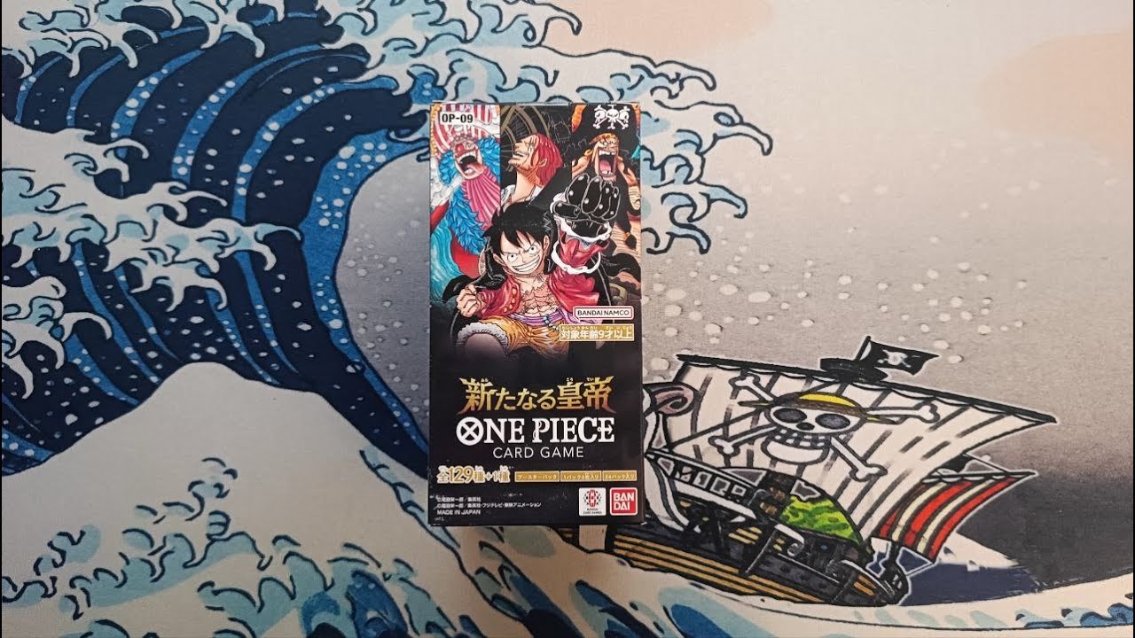 Распаковка карточек One Piece OP-09 