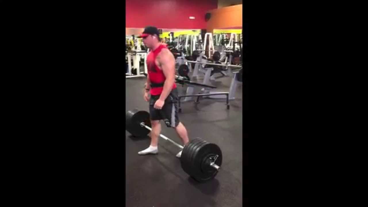 HEAVY 525Lb Deadlift PR Scootz
