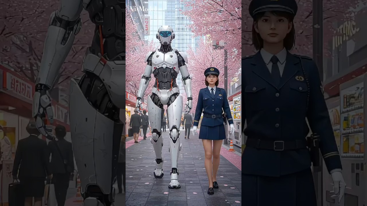 CyberCops 2035: Japan to South Africa Walk with Power 👮&zwj;♀️🤖