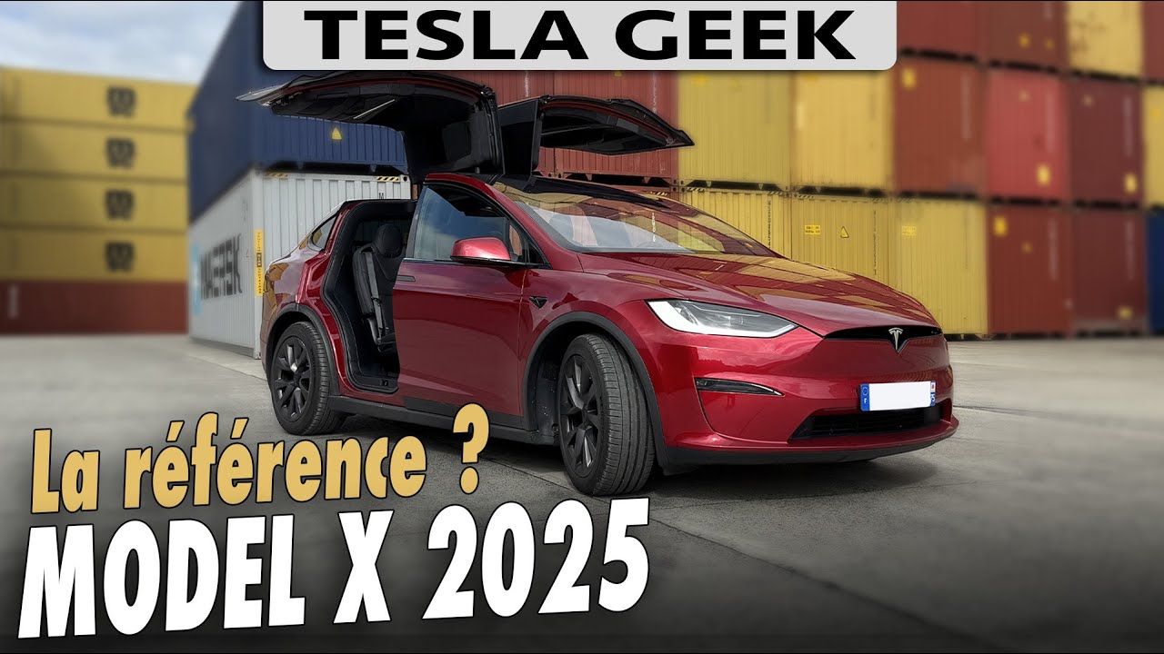 Le TESLA Model X, toujours dans le coup en 2025 ? Conso, confort, recharge, 1400 km à son volant !