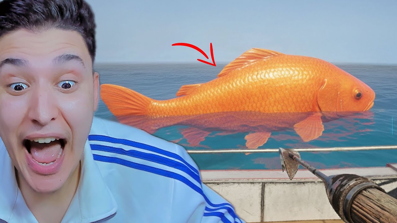 صيد اكبر سمكة برتقالى فى البحر 😜UMIGARI  ウミガリ