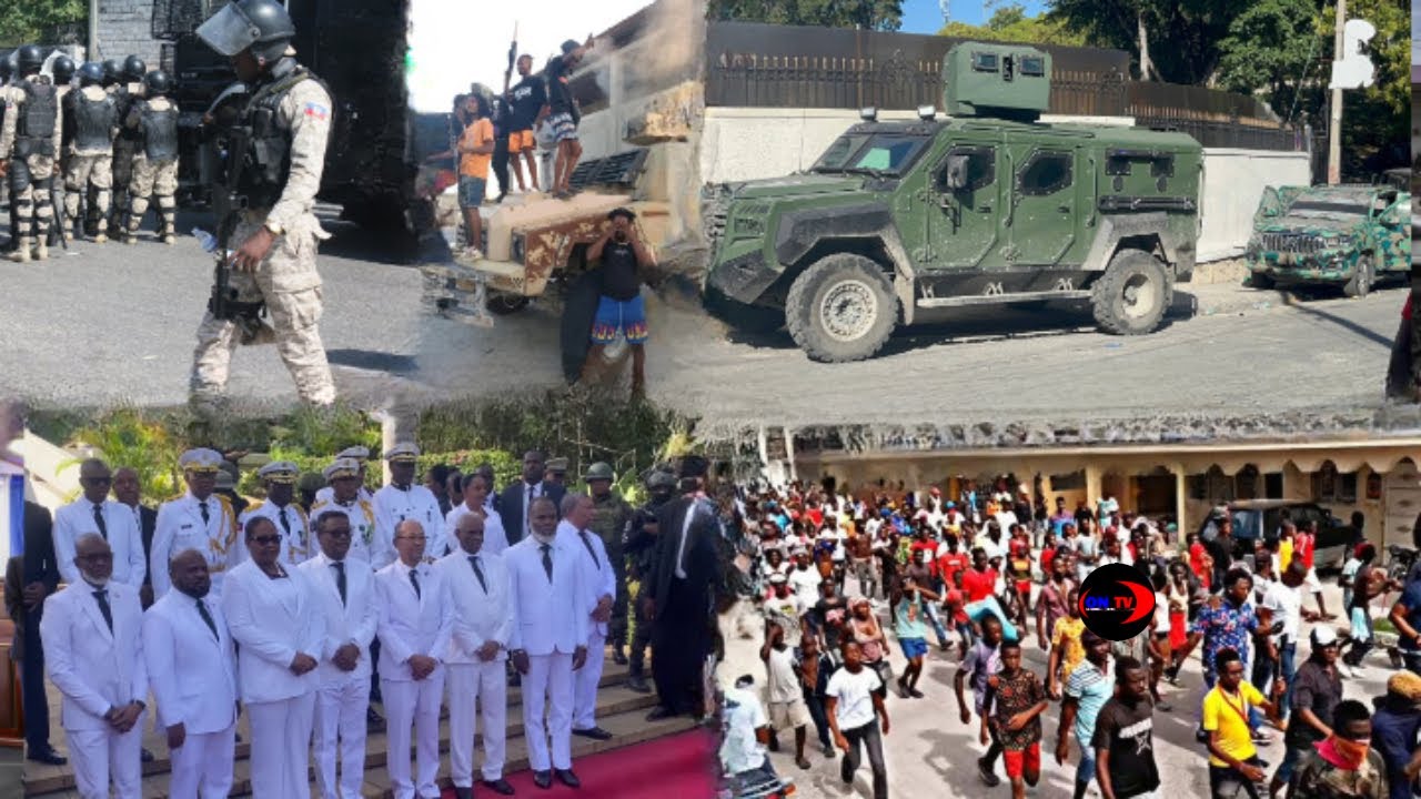 Port au prince fenk bloke lagè eklate andedan KPT a Anbasad Amerikèn ak Fizeme bay KPT koudeta arest