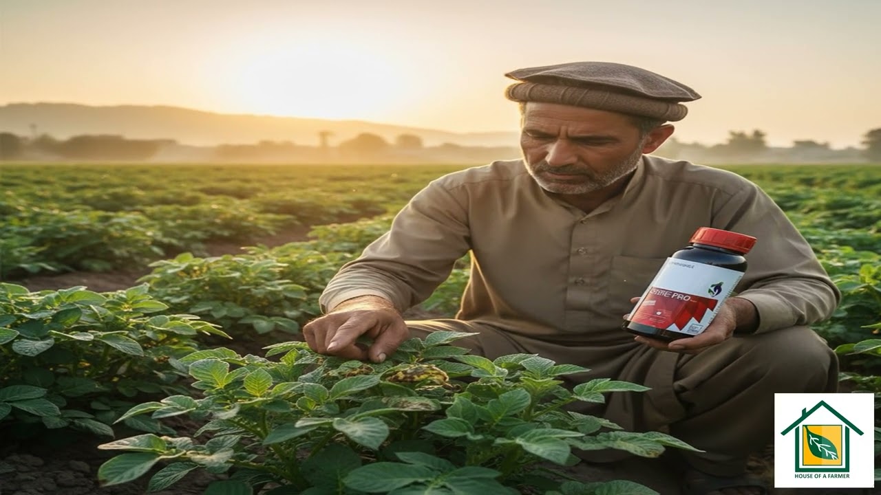 Use Zione Pro for potato black leg Disease caused by bad bacteria, Zione Pro  for bacterial diseases
