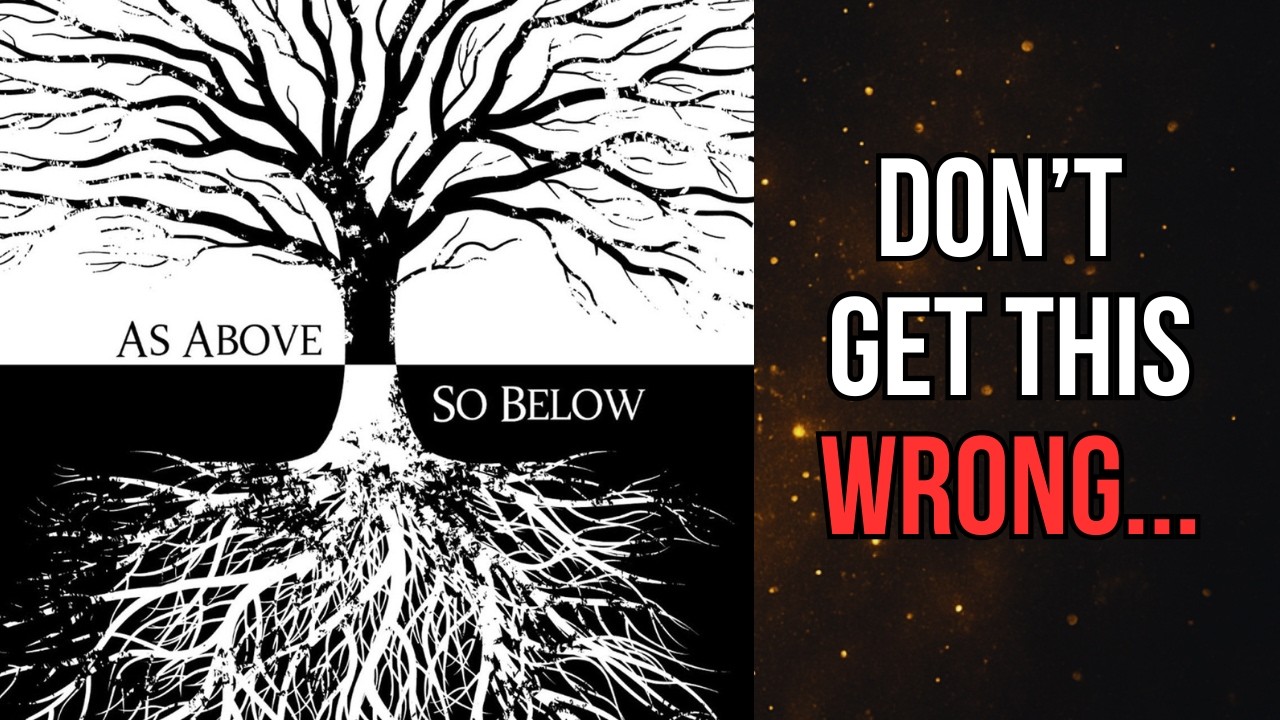 The Real Meaning of ‘As Above, So Below’ (Hermetic Law Explained Clearly)
