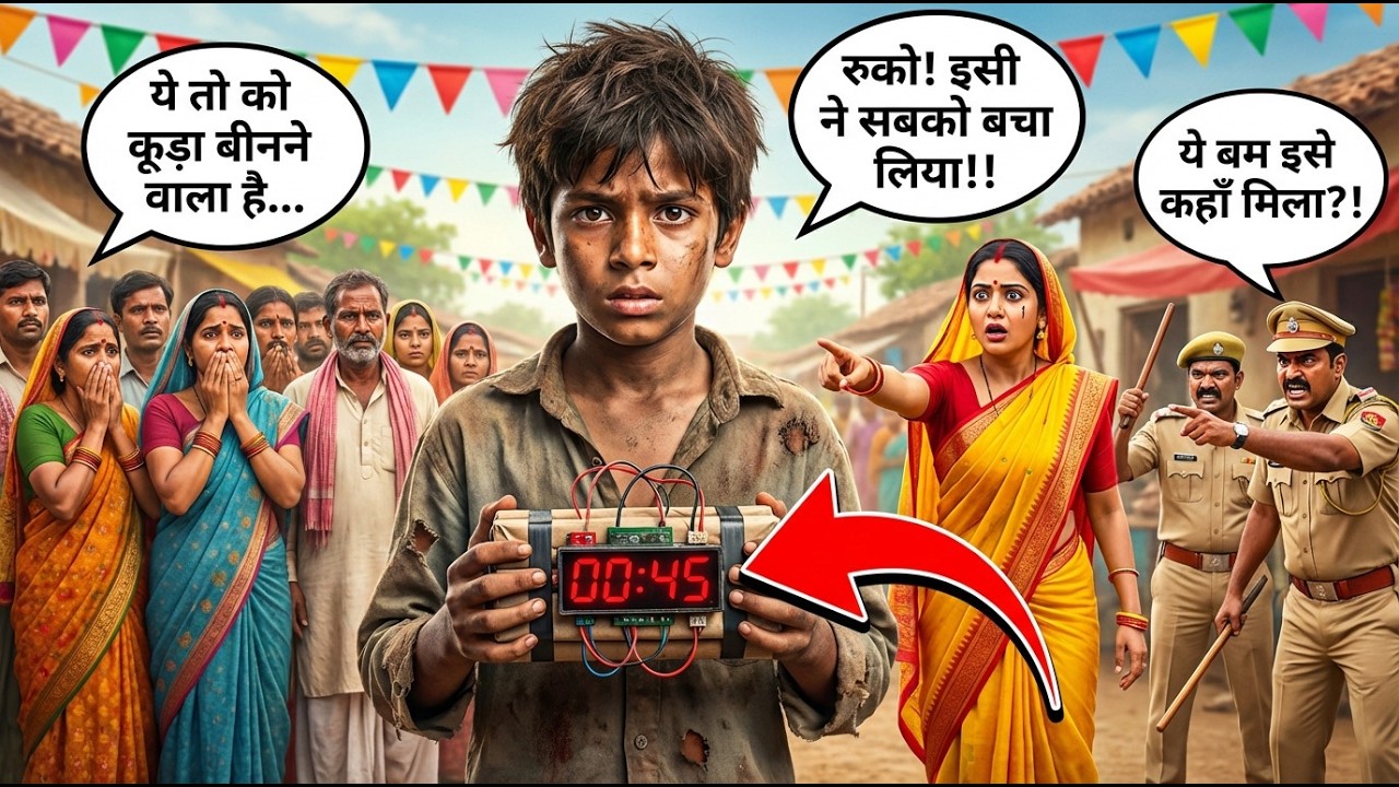 जिसे सब कूड़ा बीनने वाला समझकर अनदेखा कर देते थे… उसी ने सबको मौत के मुंह से बचा लिया 😲