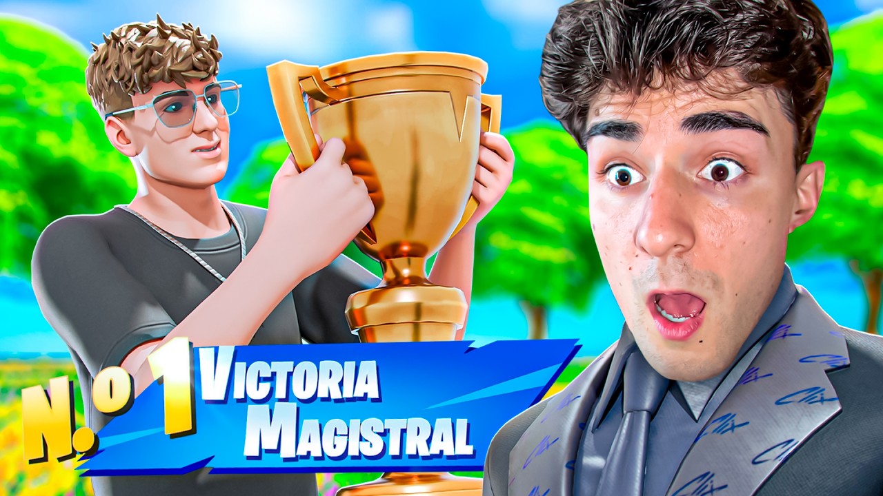 Jugué el TORNEO de CLIX con su SKIN en FORTNITE
