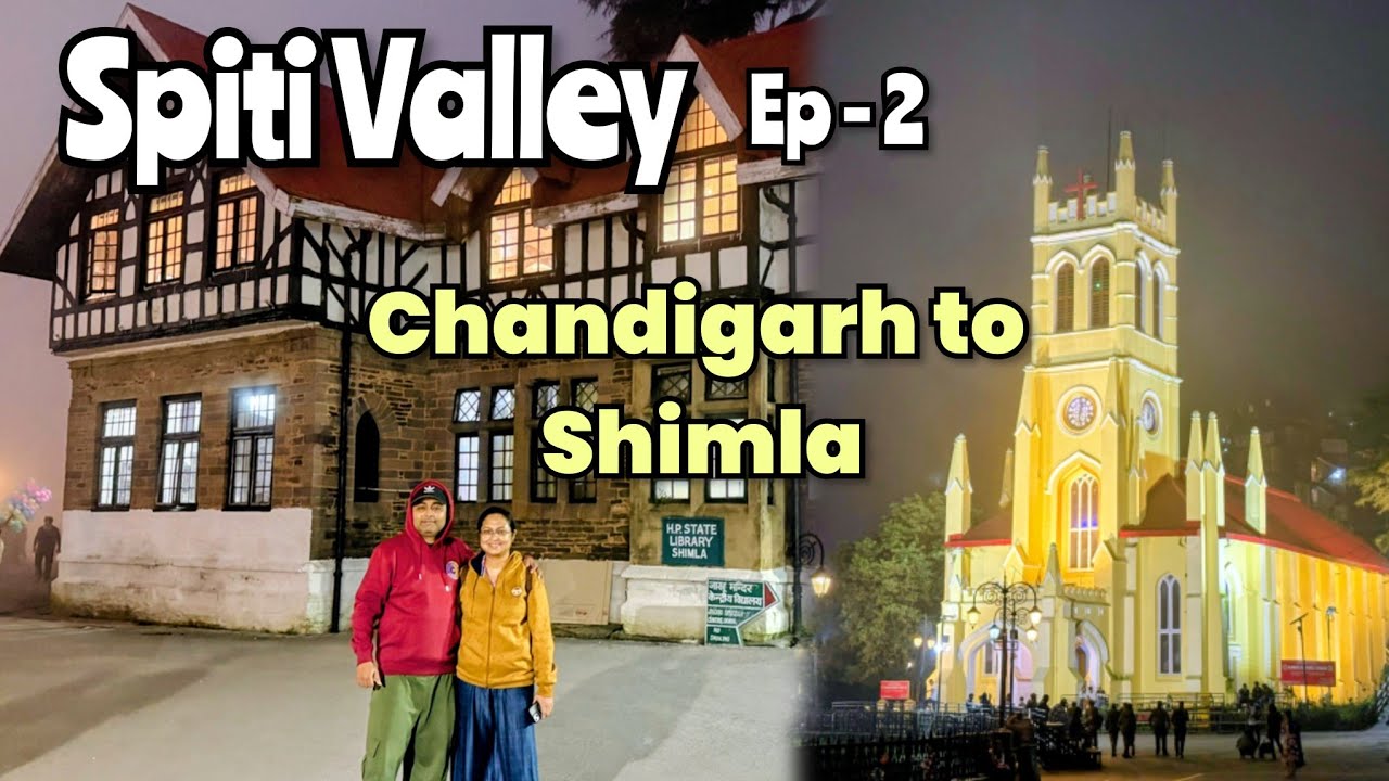Chandigarh to Shimla Vlog | Bengali Travel Vlog | Shimla Mall, Kalibari, Church Visit | RidingNHappy