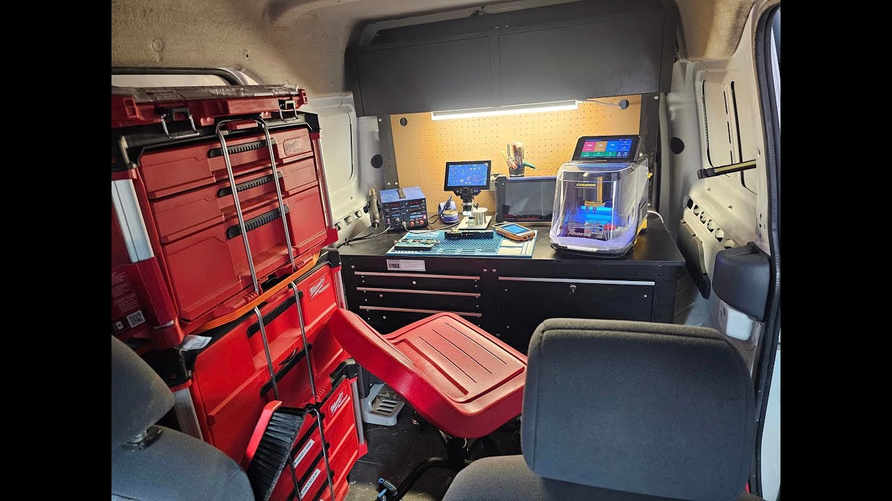 Transit Connect Locksmith Van Tour / Kwikset All Keys lost Xhorse XC Mini II