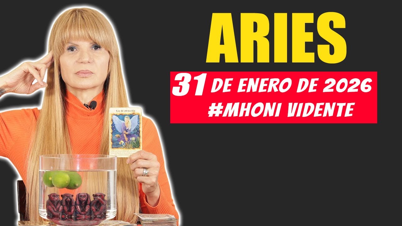 Horóscopo Hoy Aries 31 de Enero 2026. Mhoni Vidente 🏡 ALGO EXTRAÑO PASARÁ EN TU CASA 😮