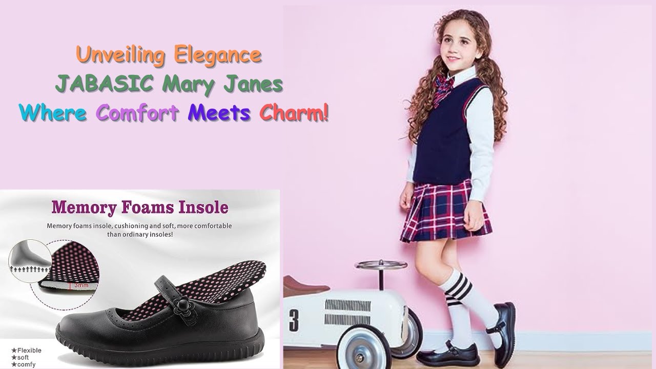 Stepping into Style: JABASIC Mary Janes - Perfect Uniform Elegance!