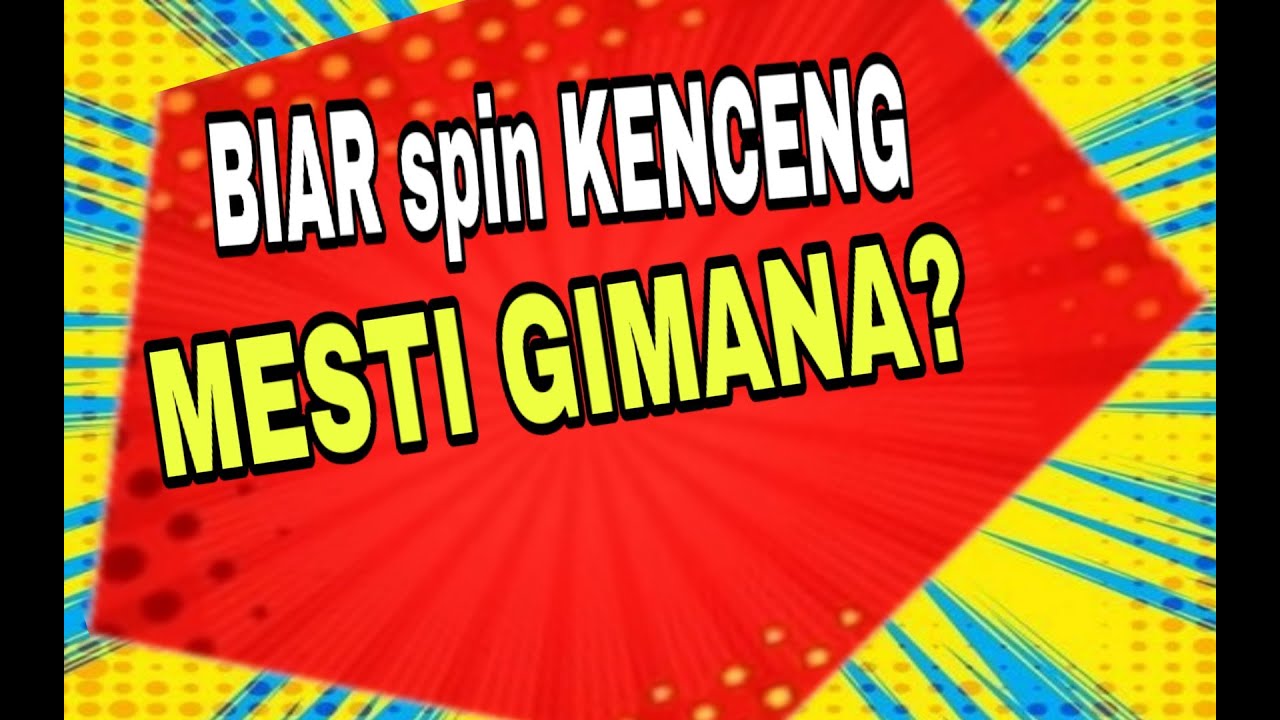 Cara mudah spin bola isi