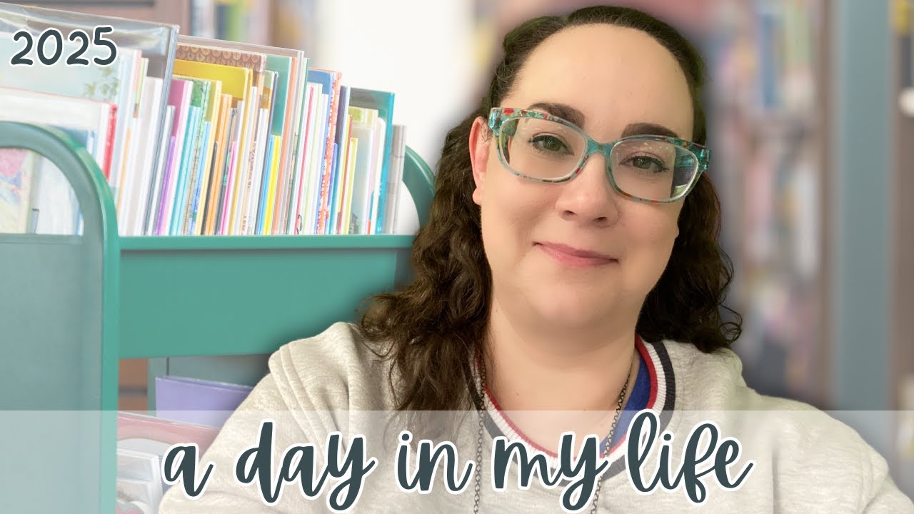 A DAY IN THE LIFE OF A SCHOOL LIBRARIAN | catching up on tasks & resetting the library space