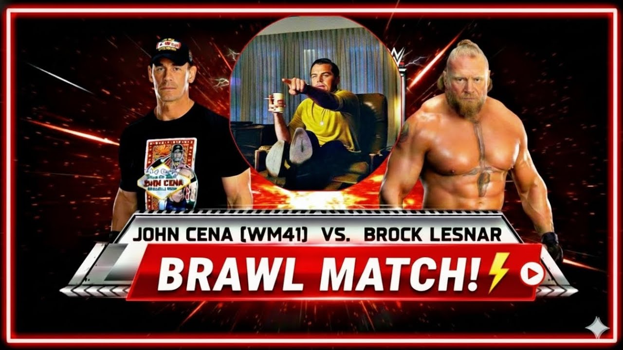 John Cena vs. Brock Lesnar 2026 The Brutal Showdown! (BARWL MATCH )Full Match #wwe #brock #johncena 